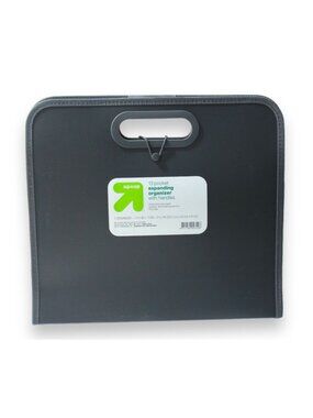 13-Pocket Expanding Organizer Letter Size With Handles Gray Pack Of 3